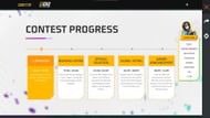 Progress of the contest (Image via Garena)